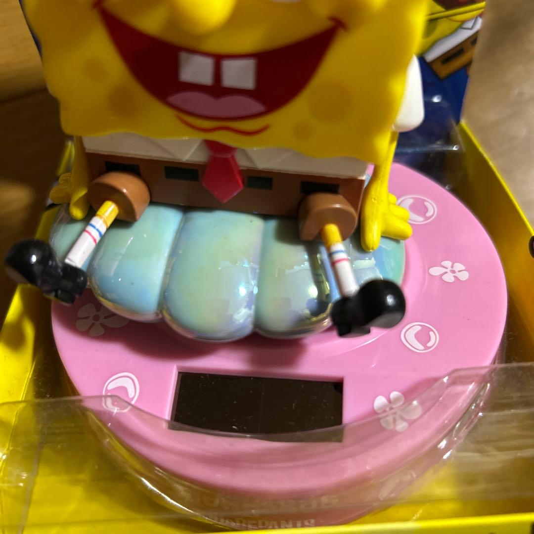 スポンジ・ボブ　ソーラーフィギュア　 ゆらゆらソーラー