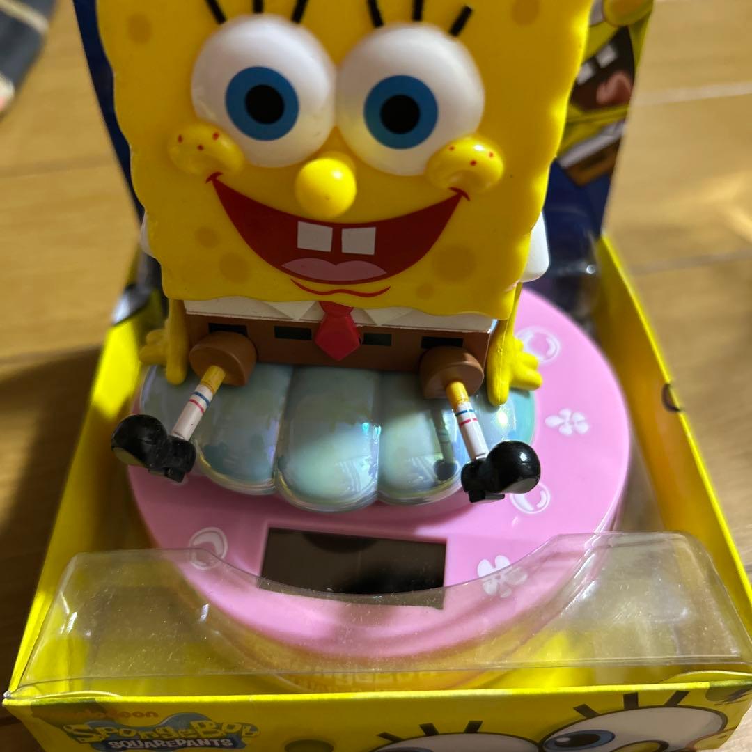 スポンジ・ボブ　ソーラーフィギュア　 ゆらゆらソーラー