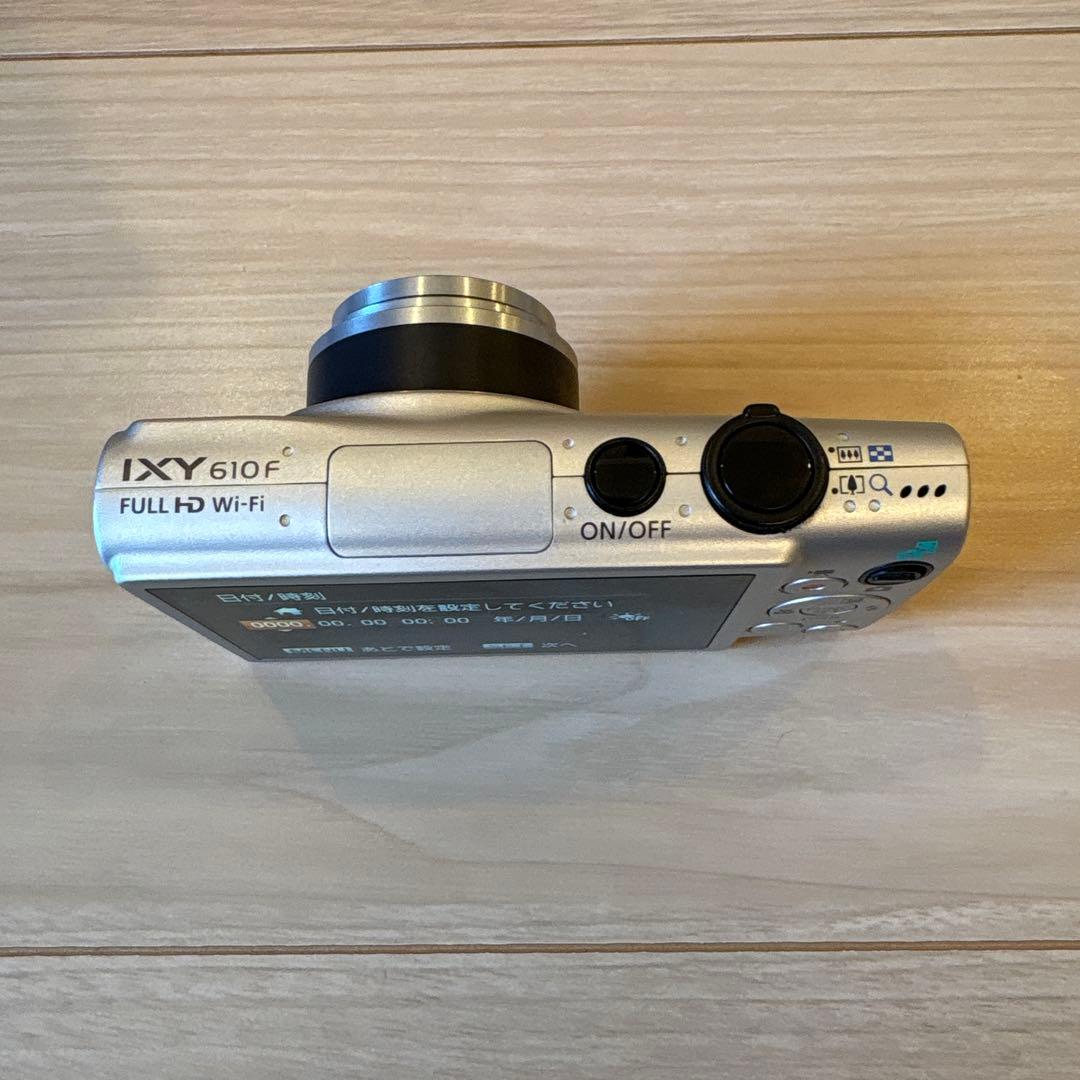 【動作確認済】美品 キャノン IXY 610F デジタルカメラ シルバー