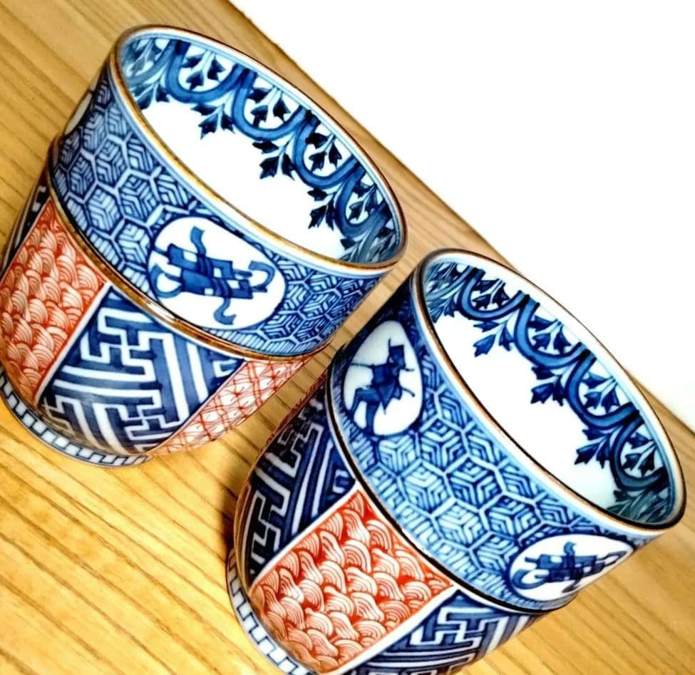 ☆ 平安吉兆 清水焼 組湯呑み