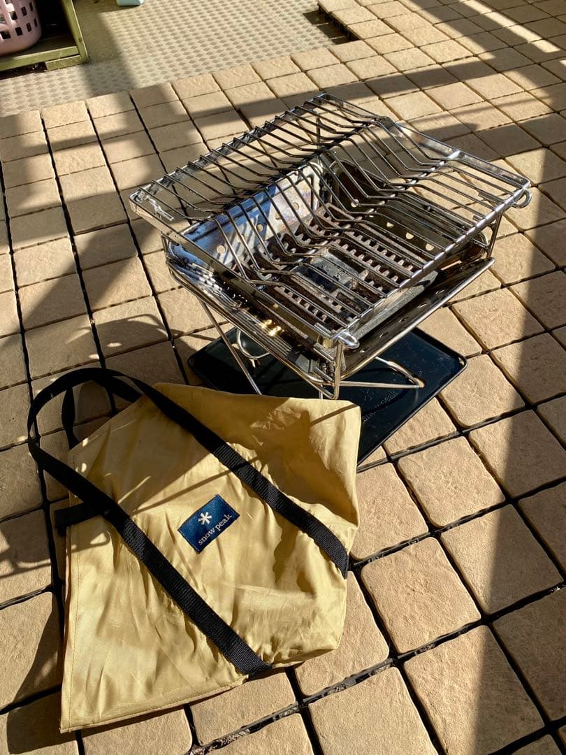 ちょこれーと スノーピーク 折りたたみ式焚き火台 S ステンレス製