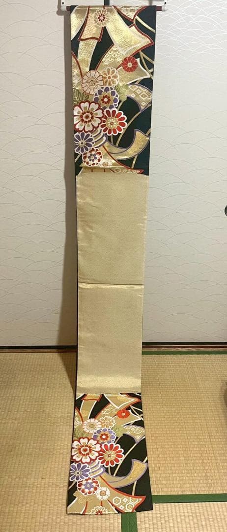 正絹振袖フルセット　成人式6点セット　古典柄