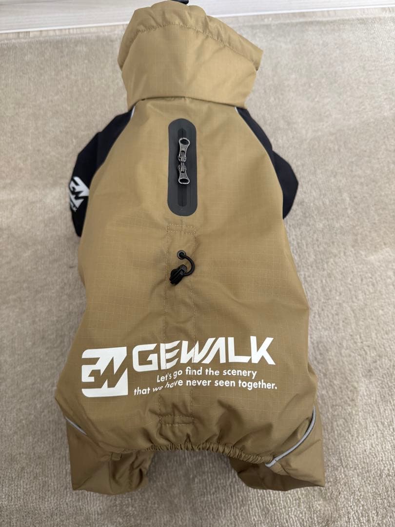 GEWALK 中綿入り撥水ワンピースジャケット
