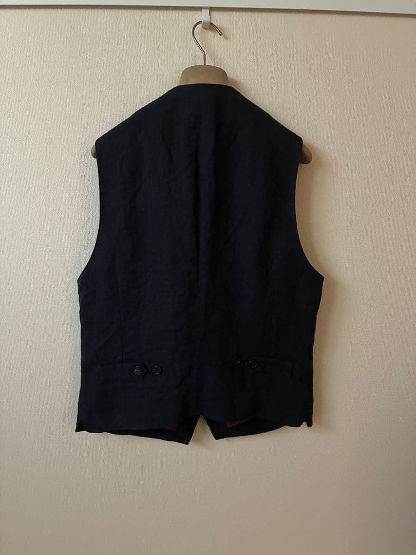 BRUNELLO CUCINELLI ネイビー スーツベスト 50