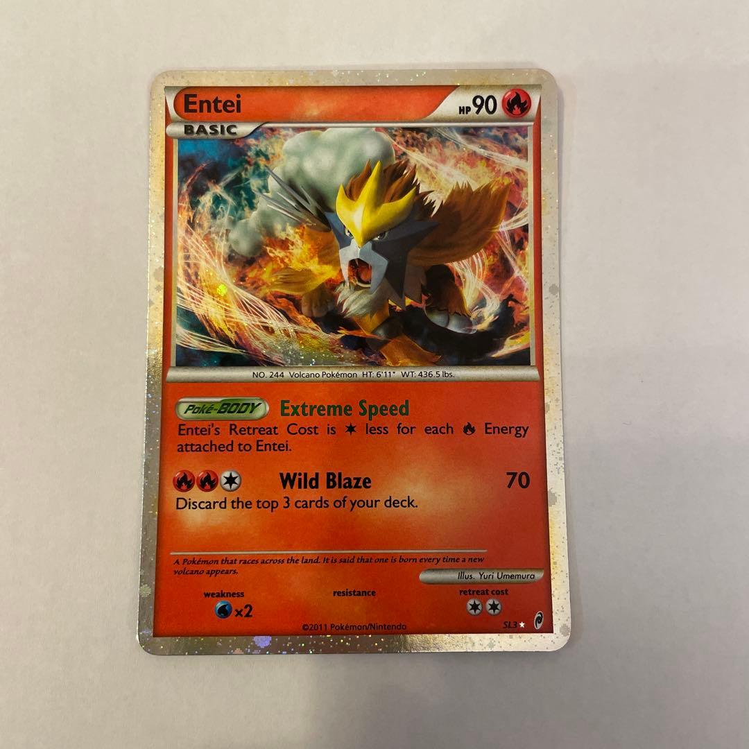 Entei ポケモンカード 90HP 基本ポケモン