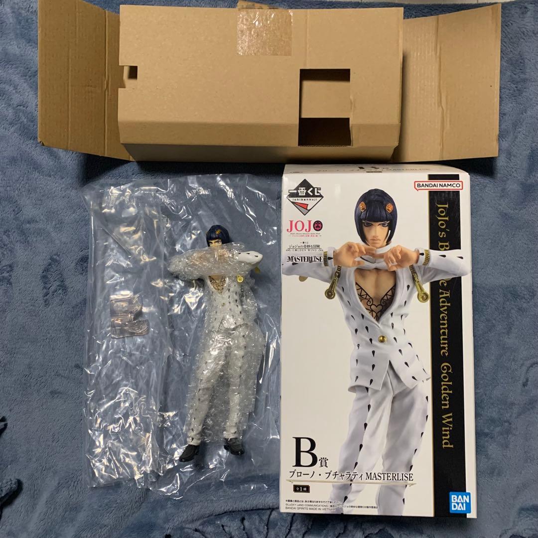 【開封済】一番くじジョジョの奇妙な冒険GOLDENWINDフィギュアフルコンプ