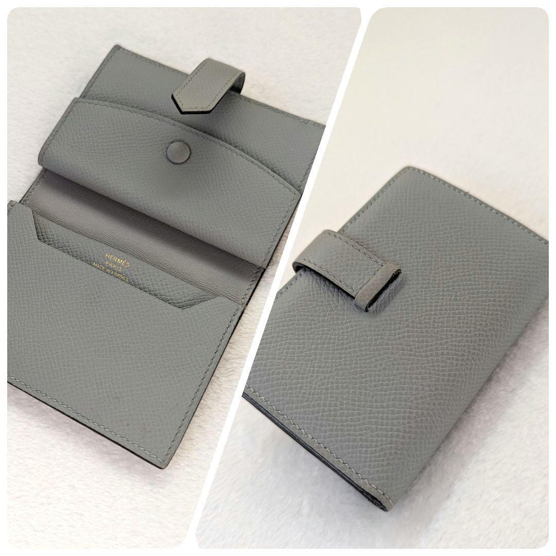 【高級】エルメス ベアンミニ カードケース 小銭入れ パスケース ヴォ―エプソン