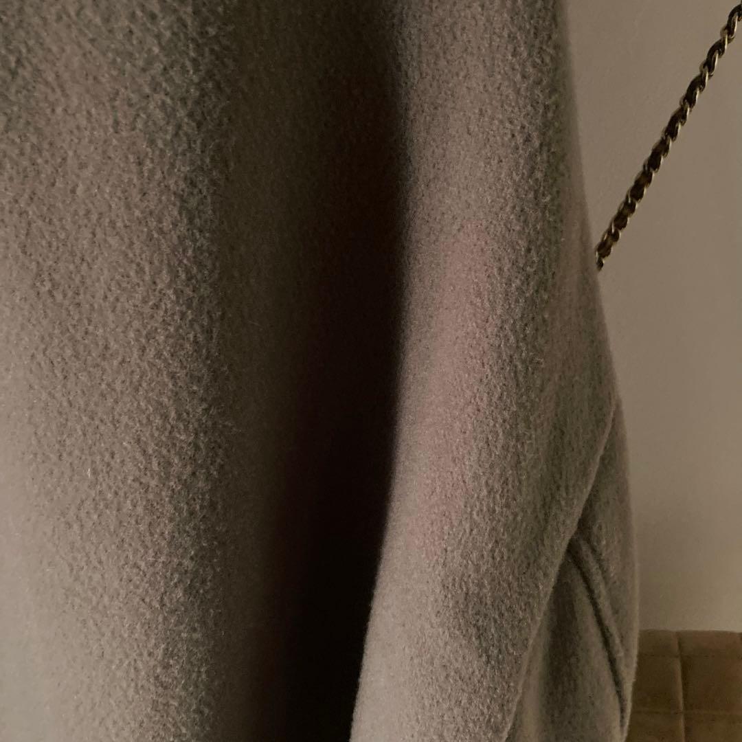 ノートエシロンス＊super120 メルトンウール ボリュームコート