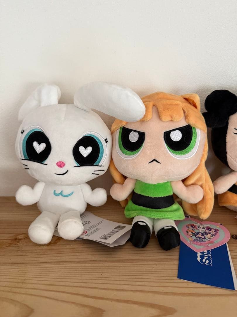 NEWJEANS パワーパフガールズ ぬいぐるみ 6体セット　パワパフ