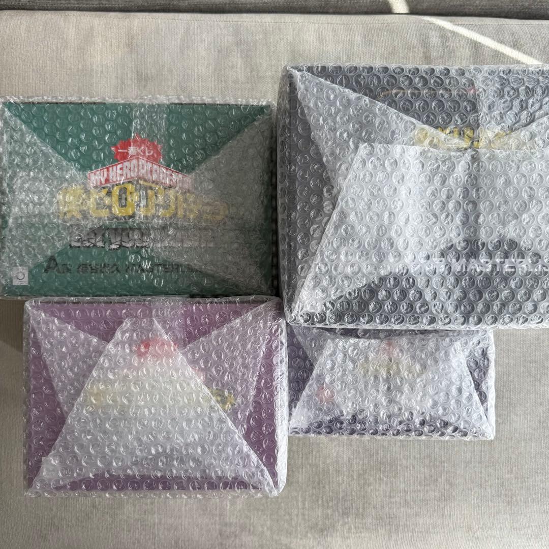 【新品未開封】　一番くじ　ヒロアカ　ABCラストワン賞　フィギュア4種セット