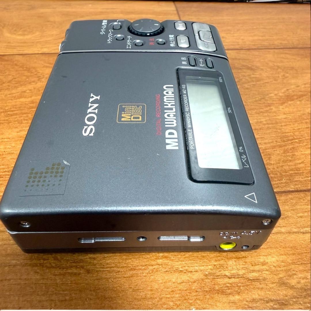 B ☆再生OK ソニー MZ-R3 MDウォークマン ポータブルMDプレーヤー