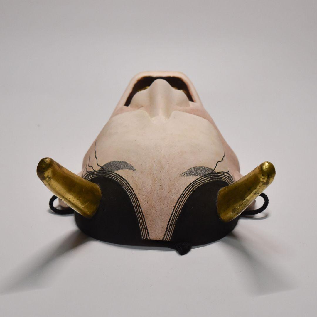 能面 白般若 赤般若 大小セット 烙印あり 箱入り 美品(L3)