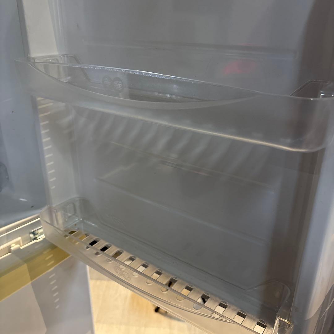 ホワイト 冷蔵庫 上下二段式