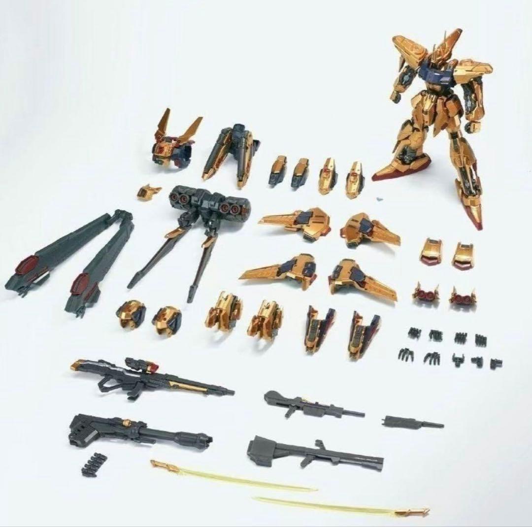 神馬模型　1/100 黄金武士 ダイキャスト　海外製　フルアーマー百式改タイプ