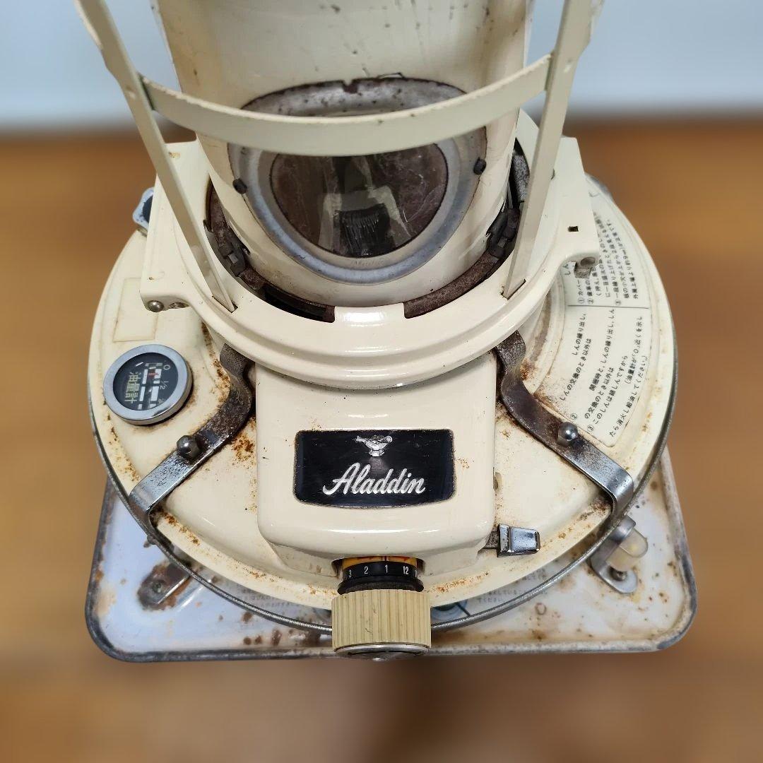 Aladdin ストーブ クリーム色 芯 新品交換