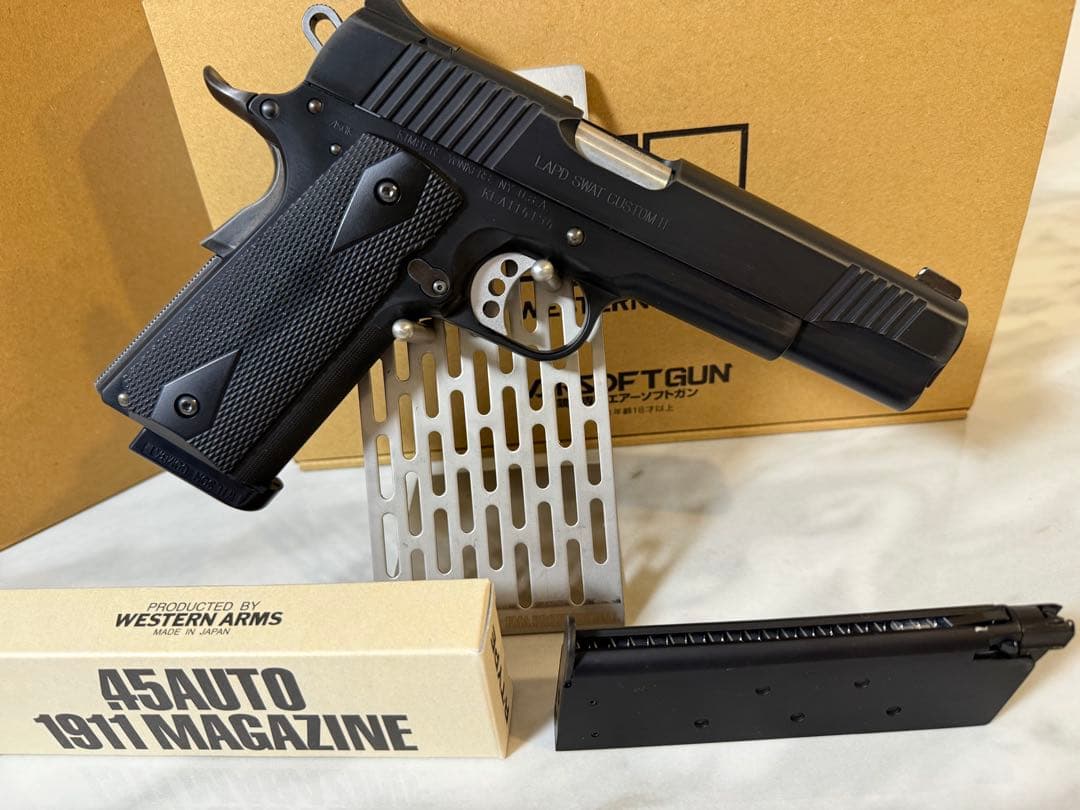 ウエスタンアームズ キンバー LAPD SWATカスタムⅡ NEWバトルダメージ