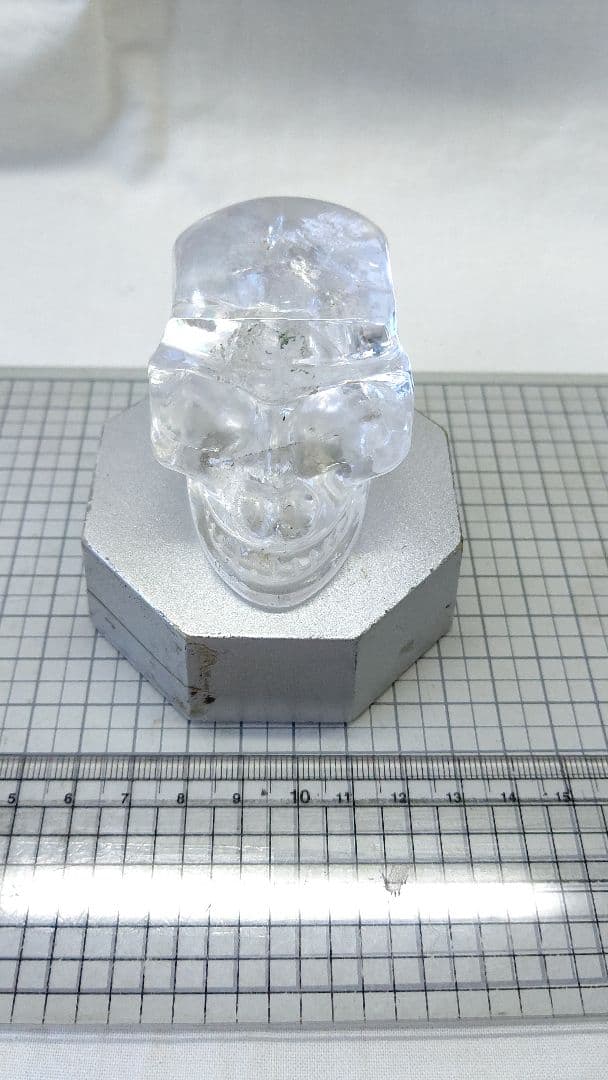 特大クリスタルスカル 水晶髑髏 天然石加工品 オーパーツ マヤ アステカ インカ