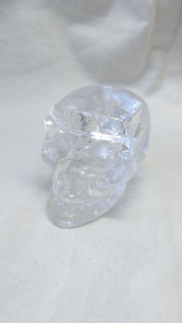 特大クリスタルスカル 水晶髑髏 天然石加工品 オーパーツ マヤ アステカ インカ