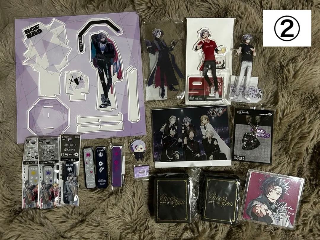 不破湊 まとめ売り にじぱぺ にじぬい 誕生日 アクスタ 缶バッジ ぬいぐるみ