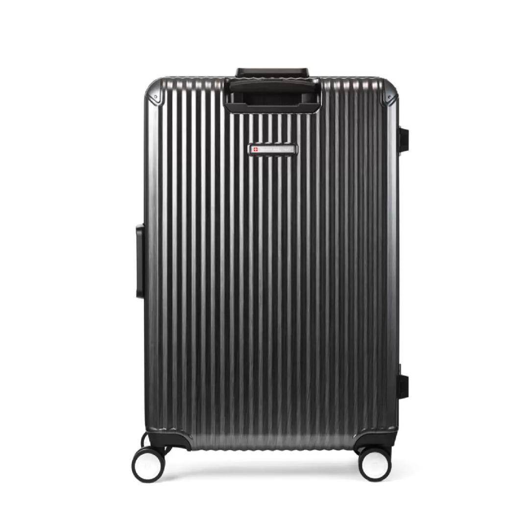 新品 ★ スイスミリタリー スーツケース 105L チタン 28インチ ブラック