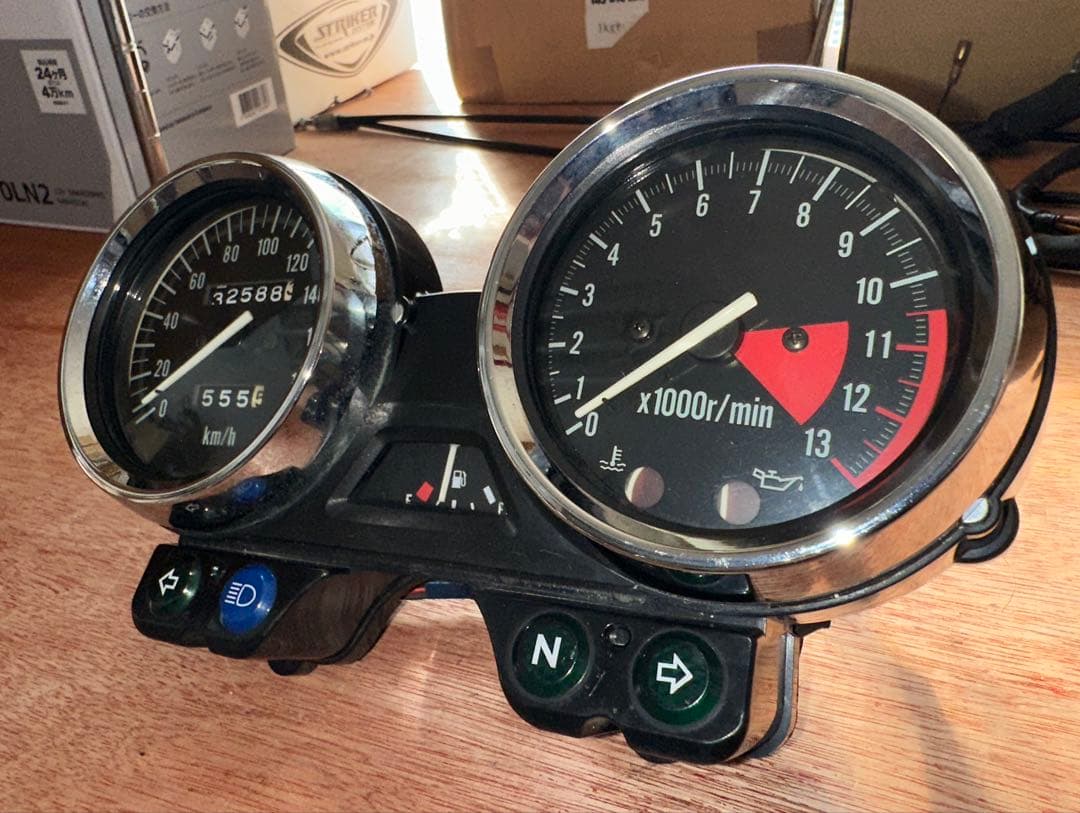 ZRX1100 純正メーター