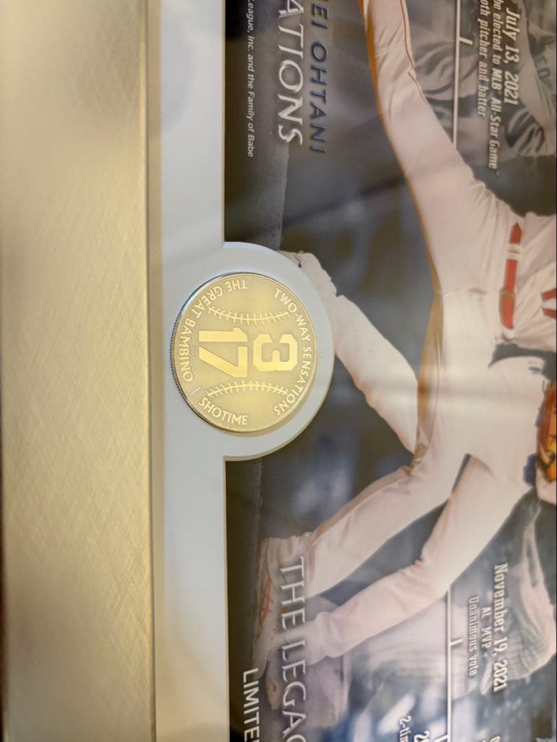 ☘️レア商品☘️ 匿名発送　野球　大谷翔平　メモリアルグッズ　記念品