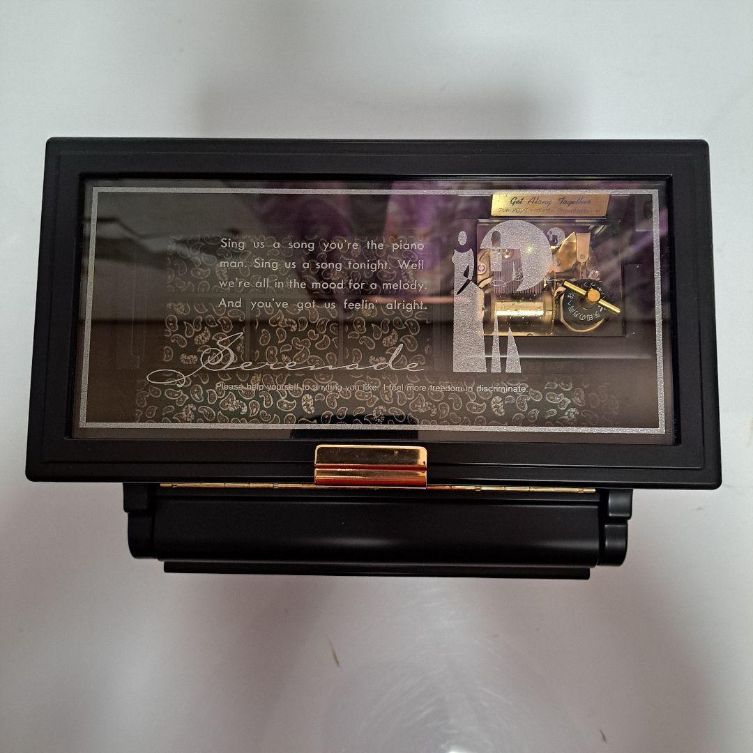 未使用　ビアノ型　ジュエリーボックス　小物入れ　オルゴール付き