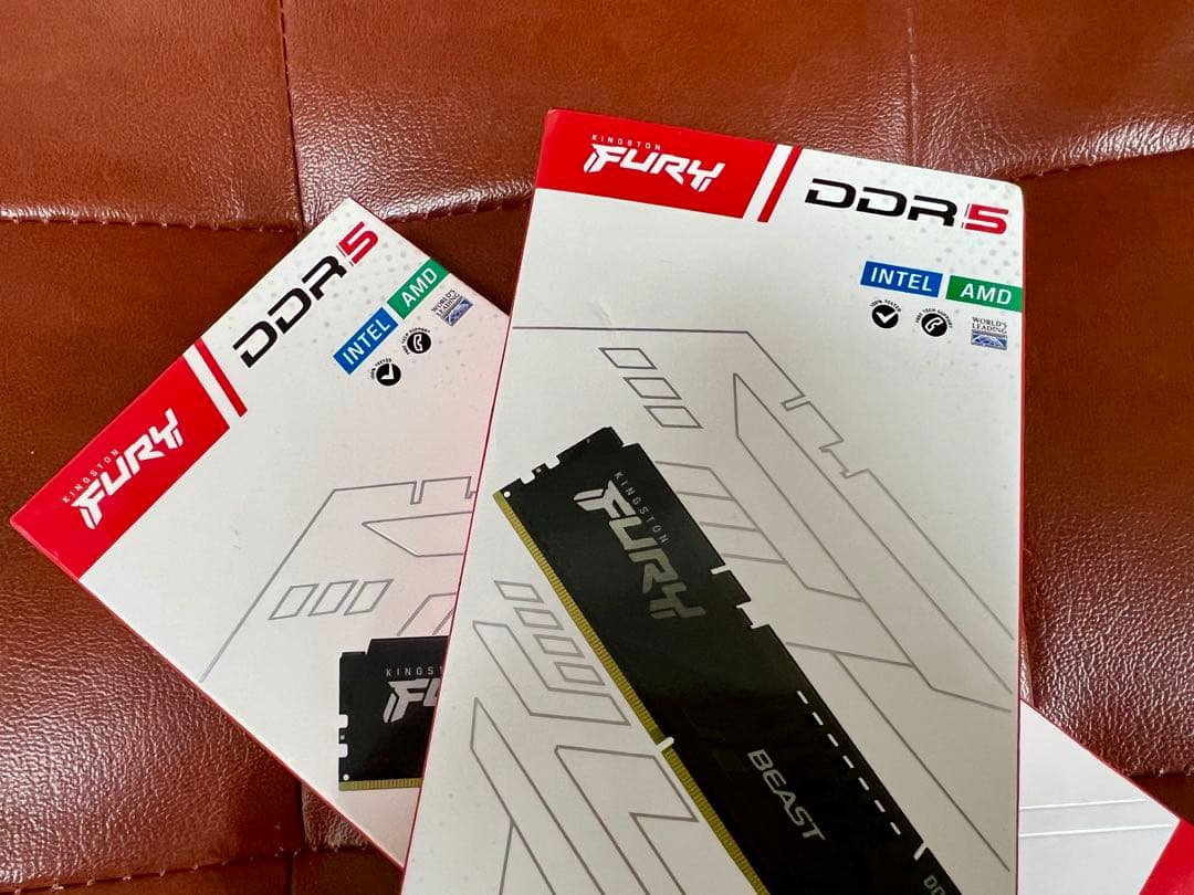 メモリー Kingston FURY Beast DDR5 16GBx2 6000MHz