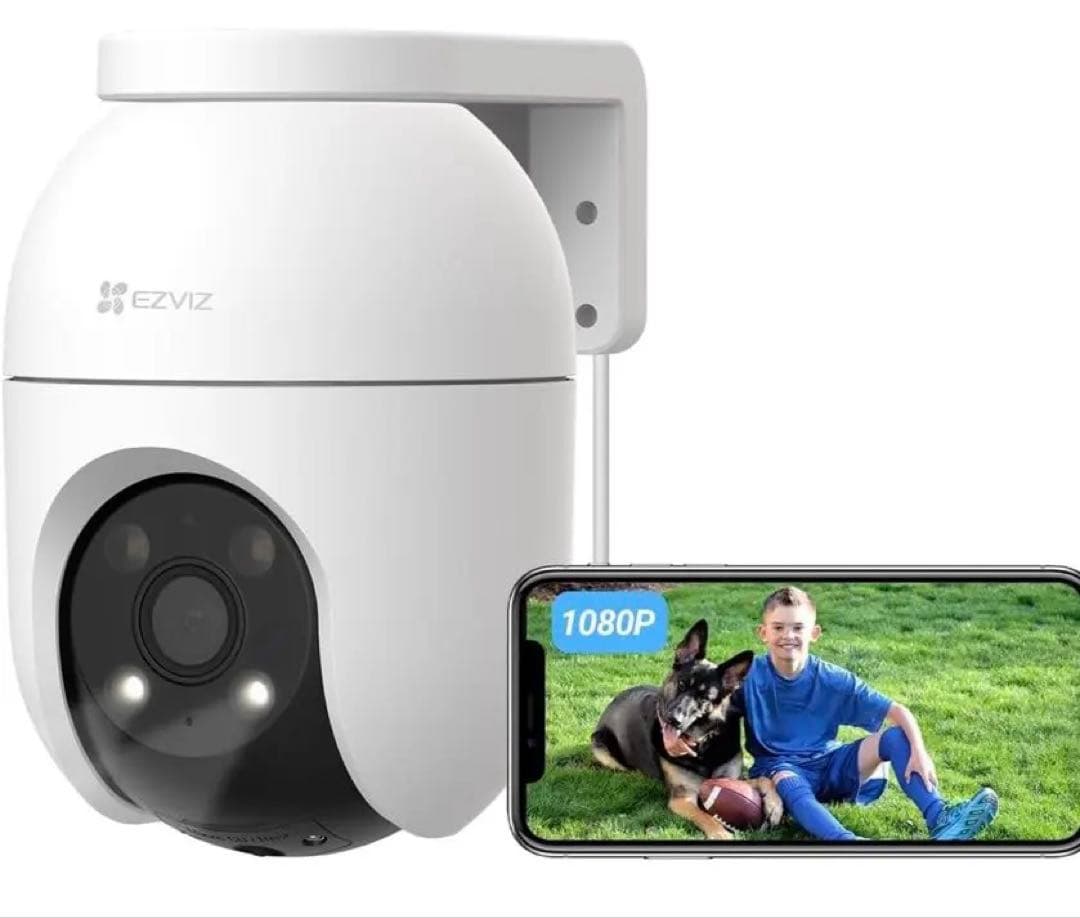 EZVIZ HIKVISION C8c PTZ 監視カメラ　２台