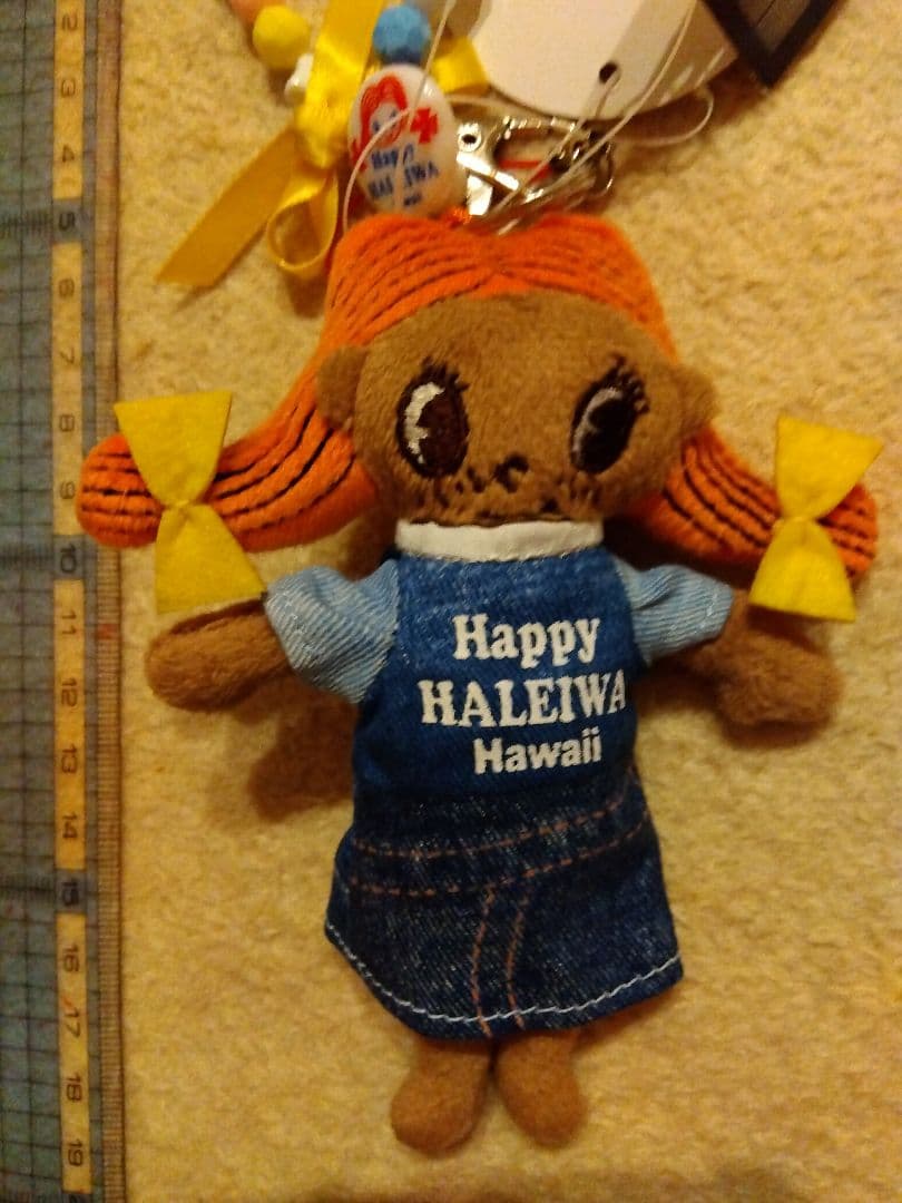 ハッピーハレイワ　ハワイ限定　ぬいぐるみ　チャーム　Happy Haleiwa