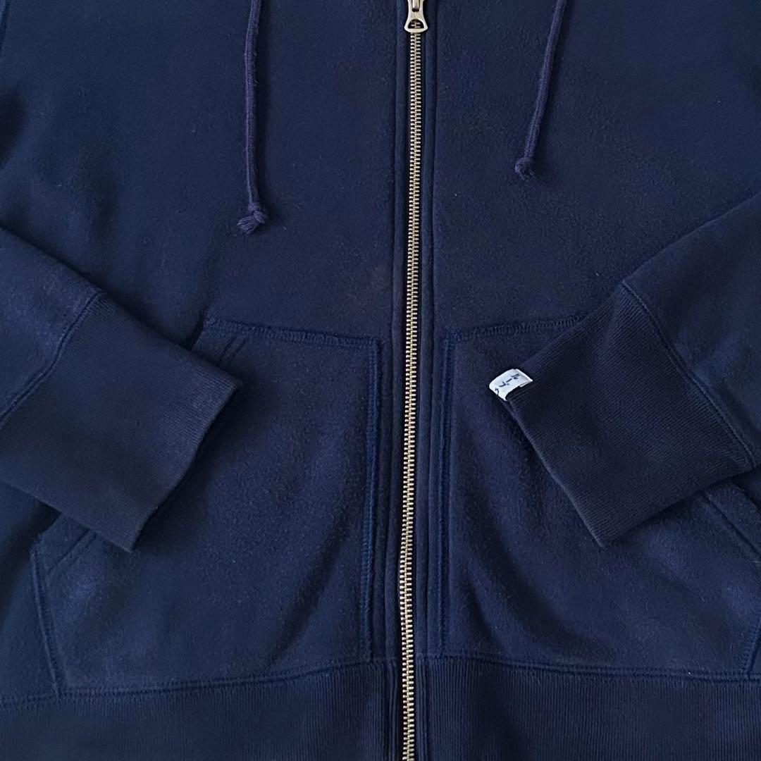 ループウィラー BEAMS別注 吊り編み フルジップパーカー XL 日本製