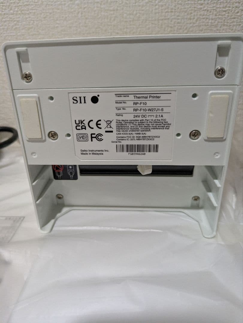 【美品】SEIKO　SII エアレジ RP-F10-W27J1-5