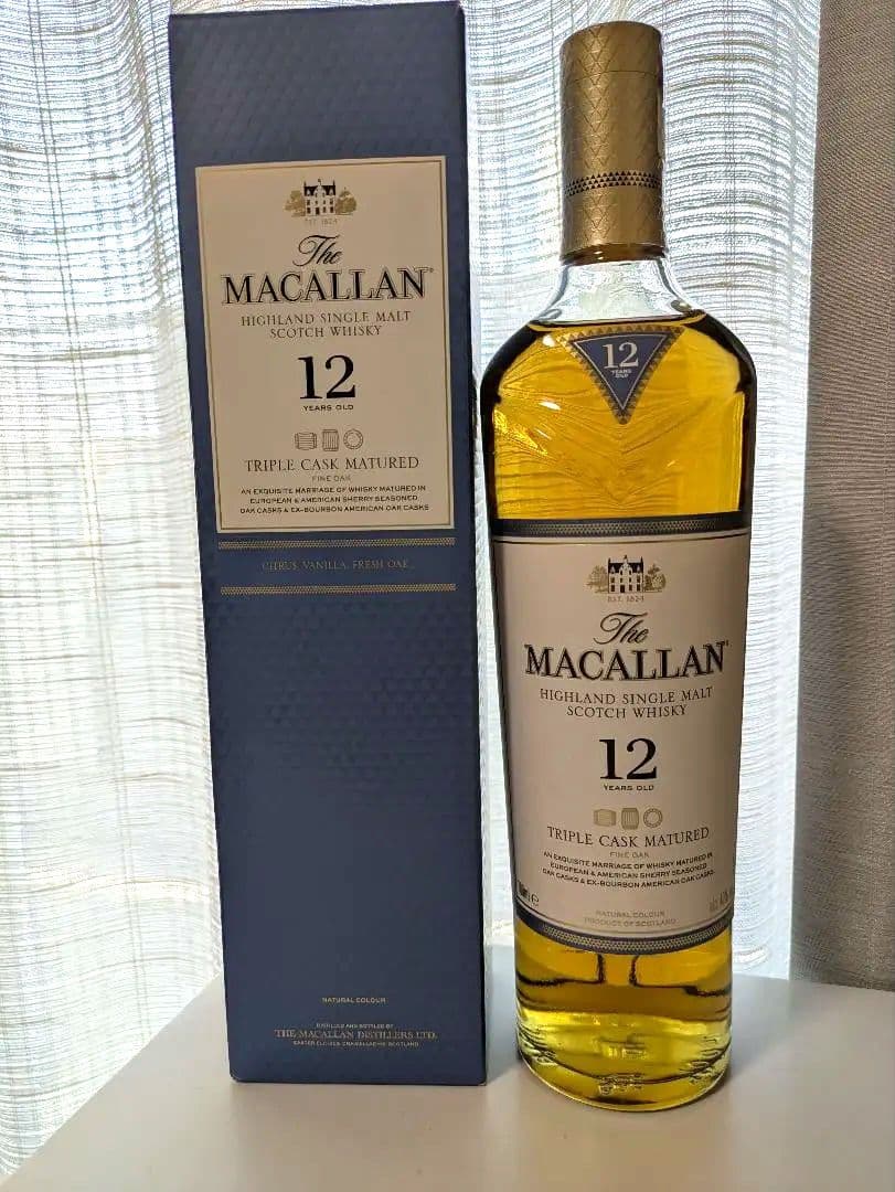 The Macallan 12年 トリプルカスクウイスキー 700ml