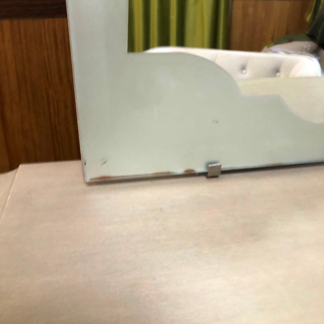 送料込/Francfrancフランフラン/ドレッサー/グレー/直接引取4000円