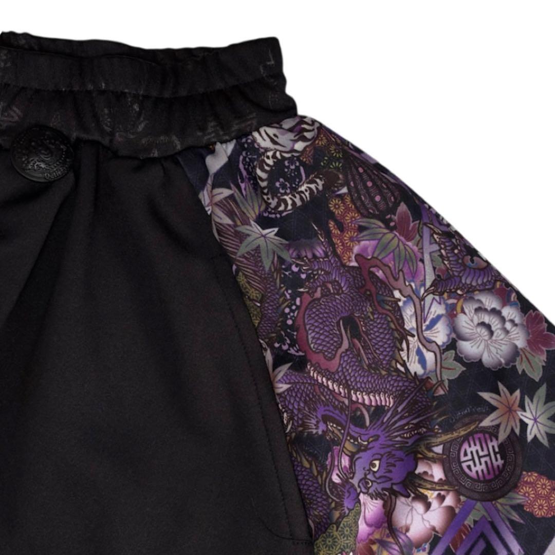 【美品】QutieFrashラップ付きサルエルパンツ