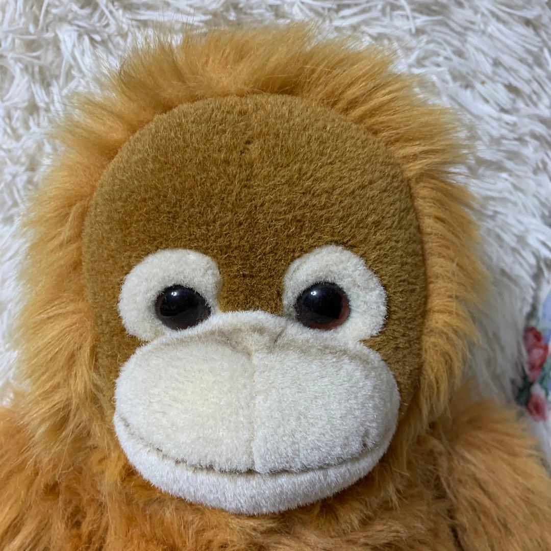 ナカジマコーポレーション　オラウータン　ぬいぐるみ　廃盤　日本製　希少