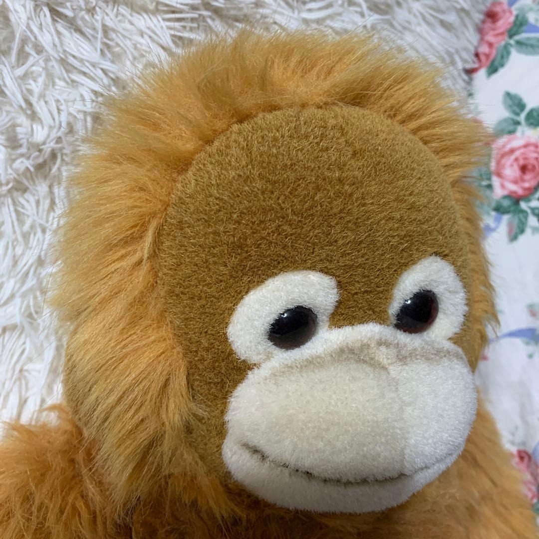 ナカジマコーポレーション　オラウータン　ぬいぐるみ　廃盤　日本製　希少