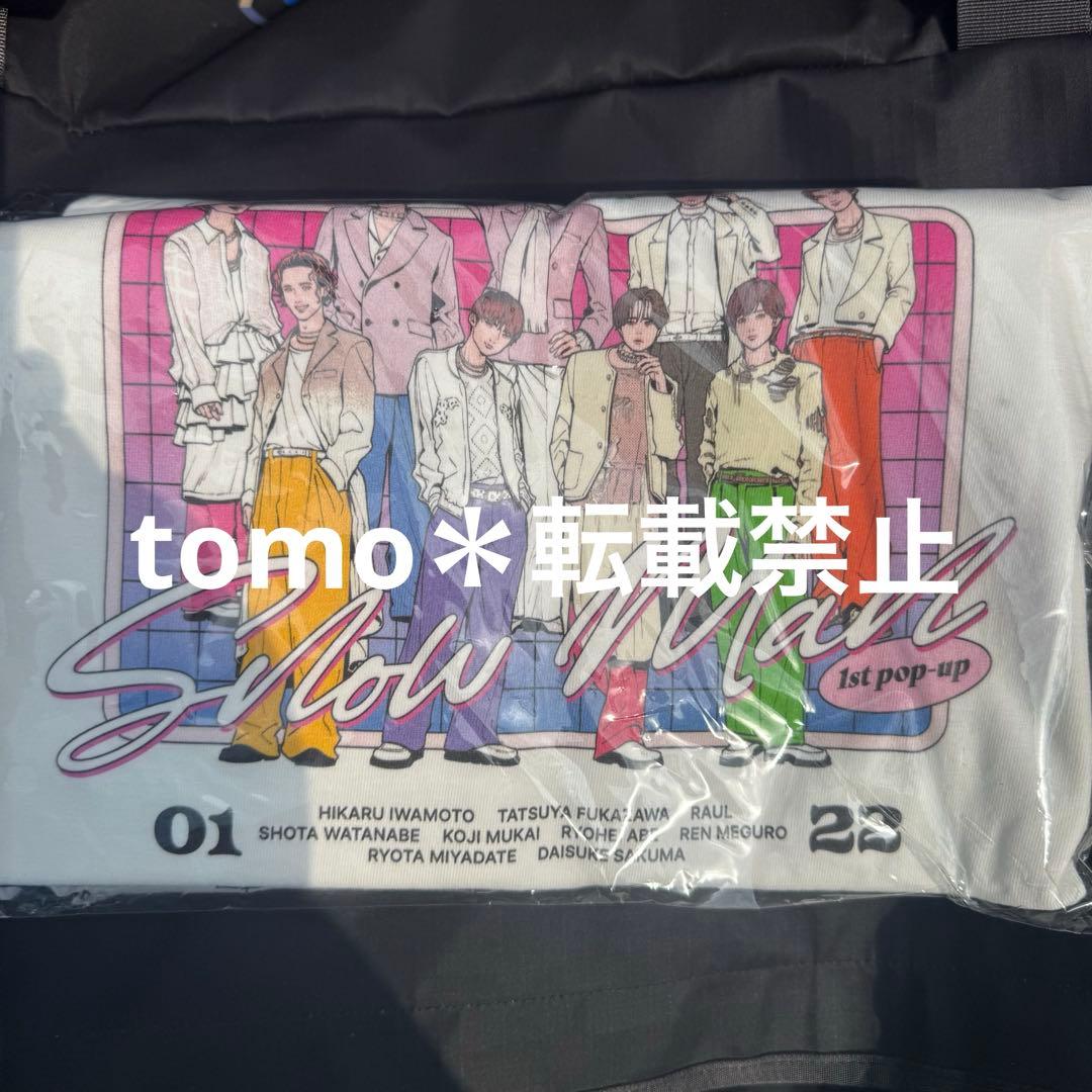  Man 韓国 1st ポップアップ　NAKAKI PANTZ Tシャツ