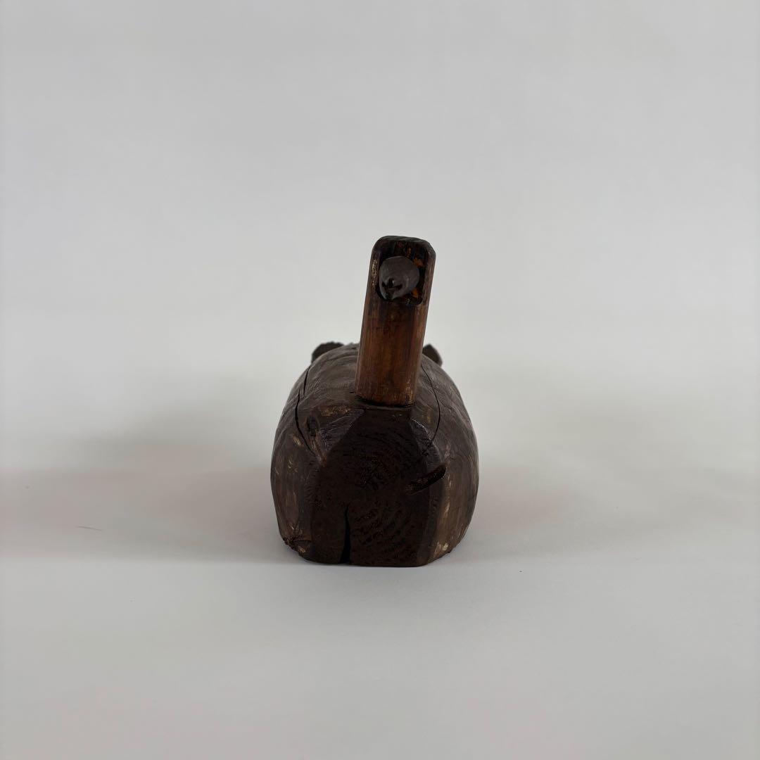 李朝時代 木雁 朝鮮美術 骨董 ①