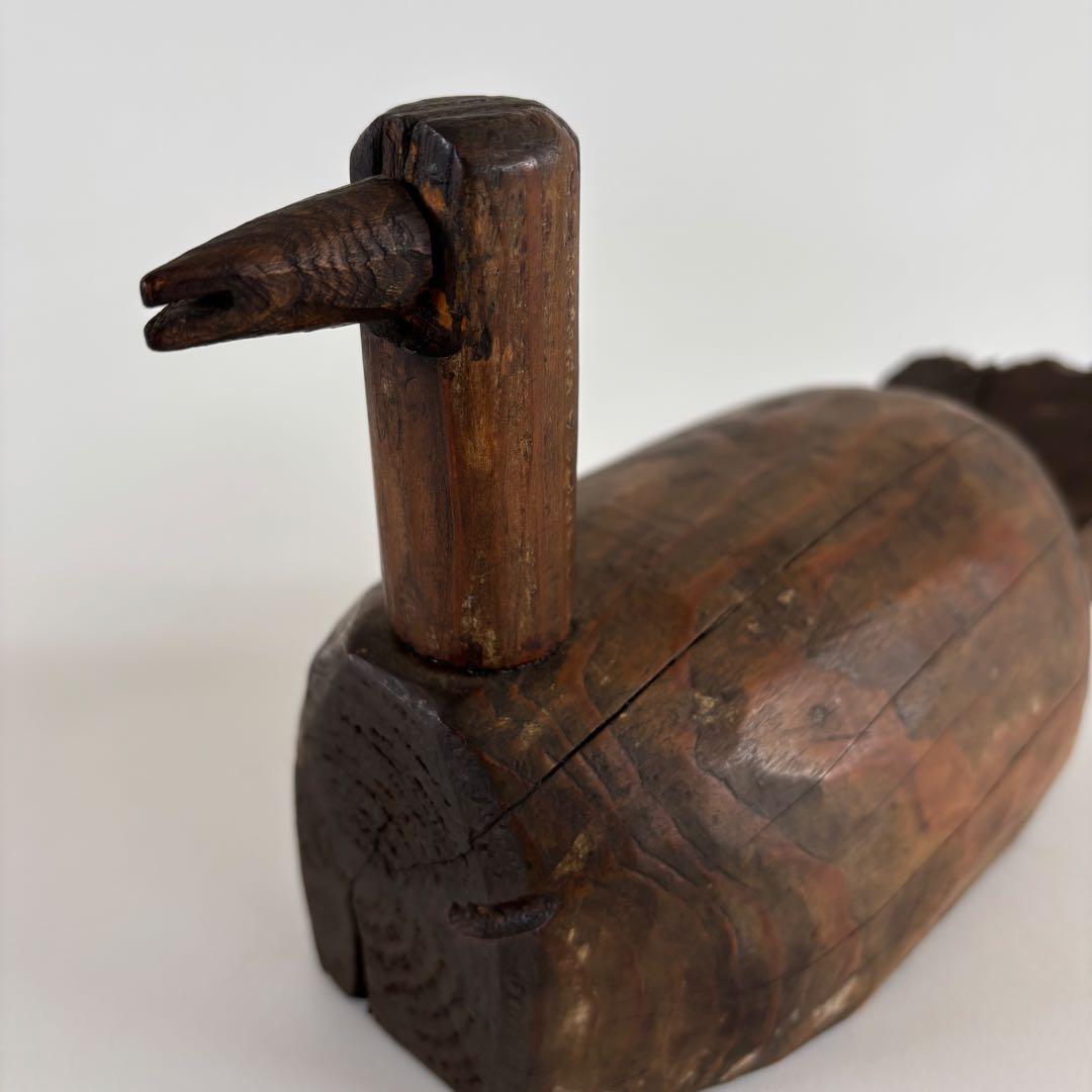 李朝時代 木雁 朝鮮美術 骨董 ①