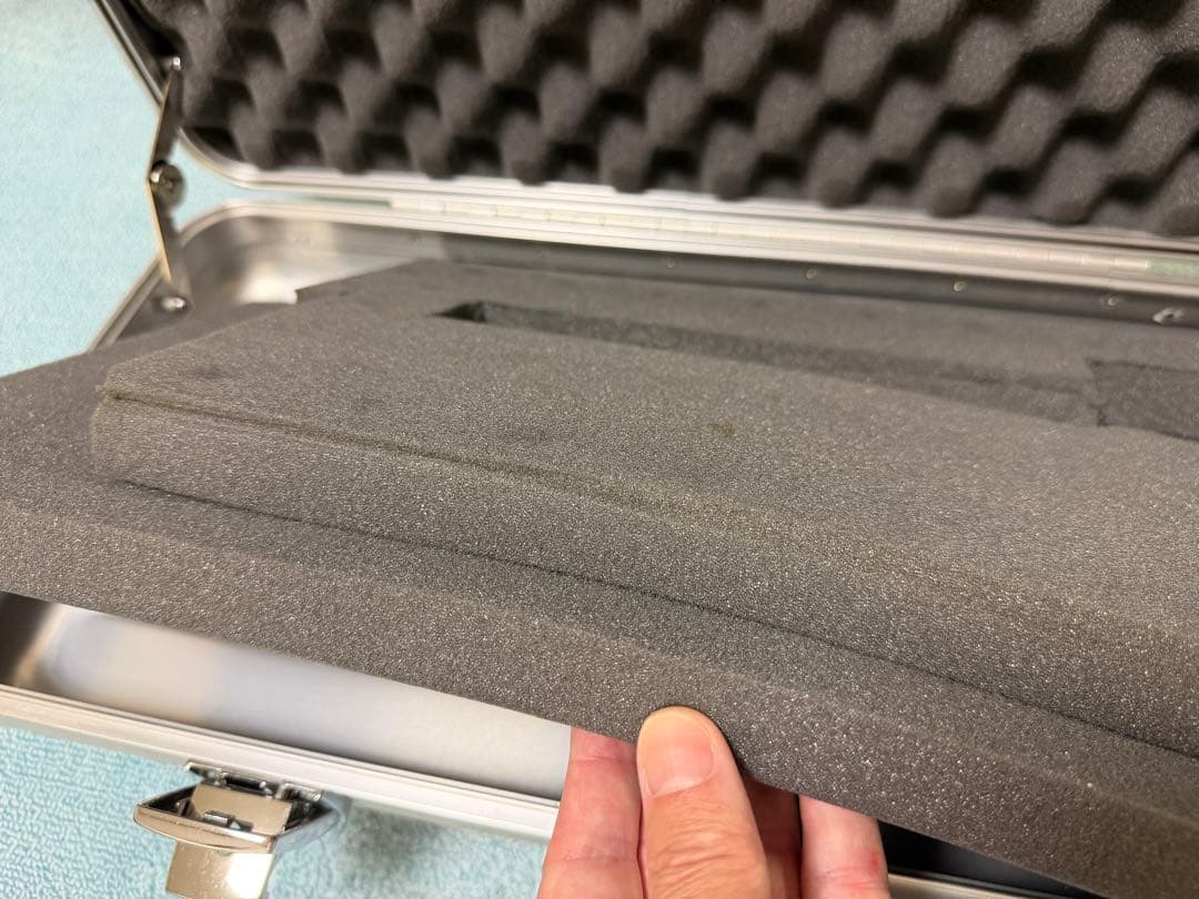 希少品　美品　鍵付　ゼロハリバートン　ガンケース　ライフルケース　キューケース