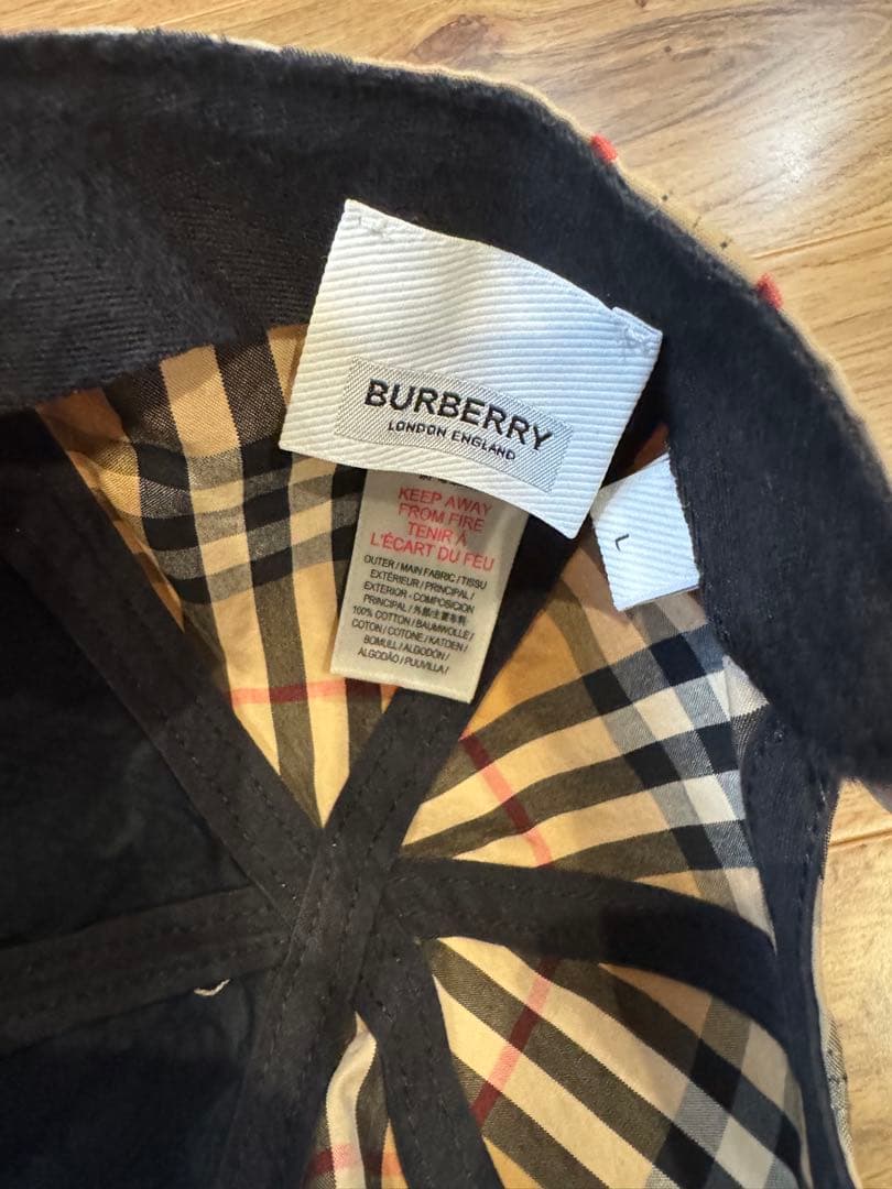BURBERRY バーバリー　子供用　キャップ　CAP サイズL
