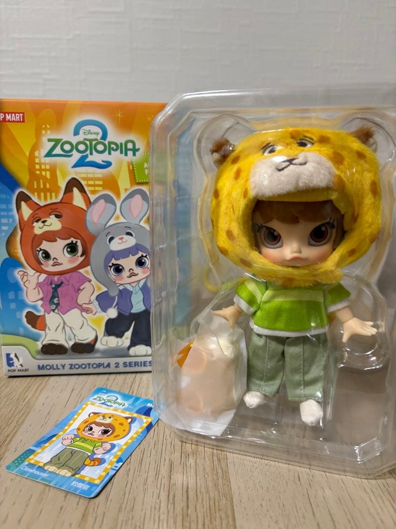 POPMART MOLLY ズートピア2シリーズ　アクションフィギュア
