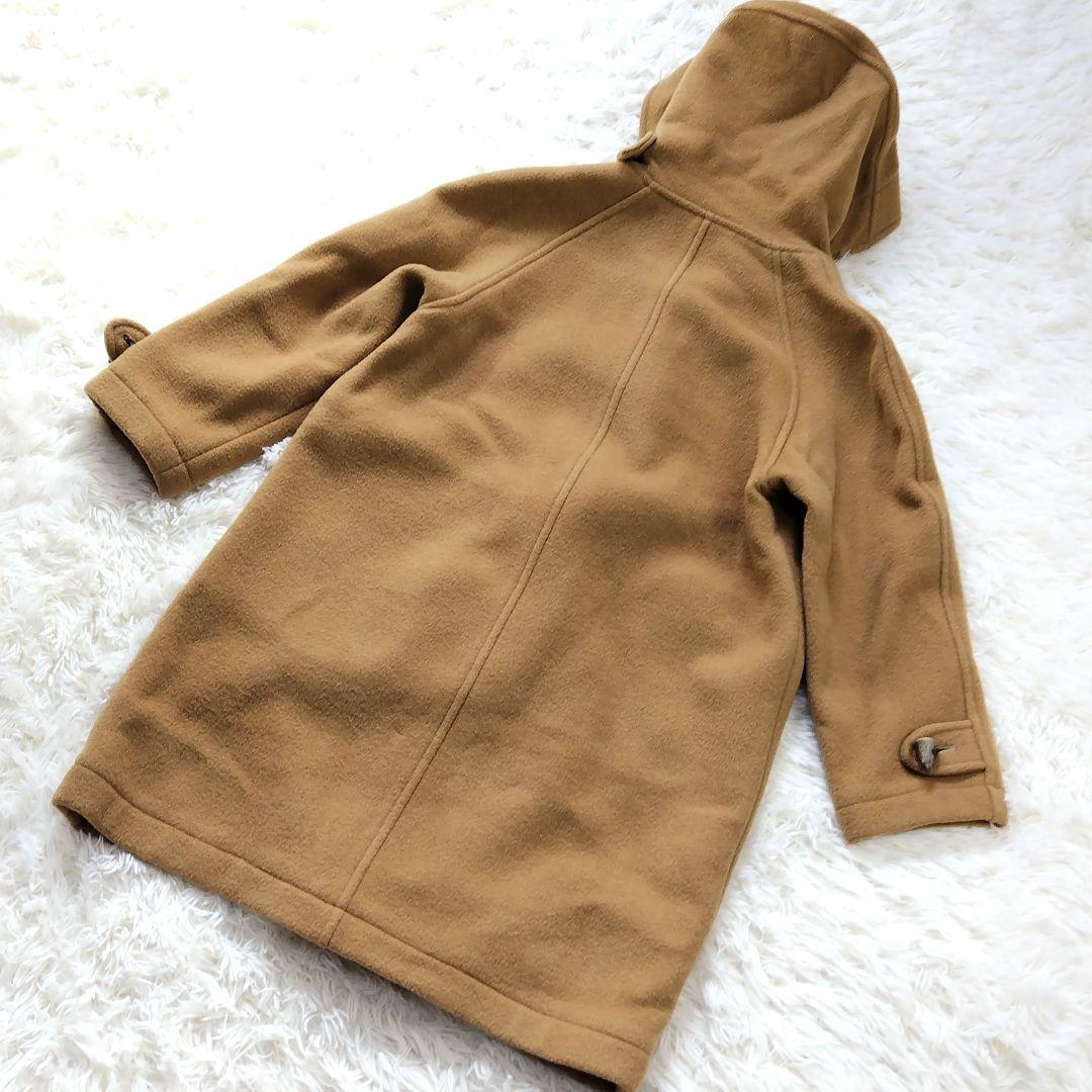 バーバリーズ　ダッフルコート　キャメル　ノバチェック　140