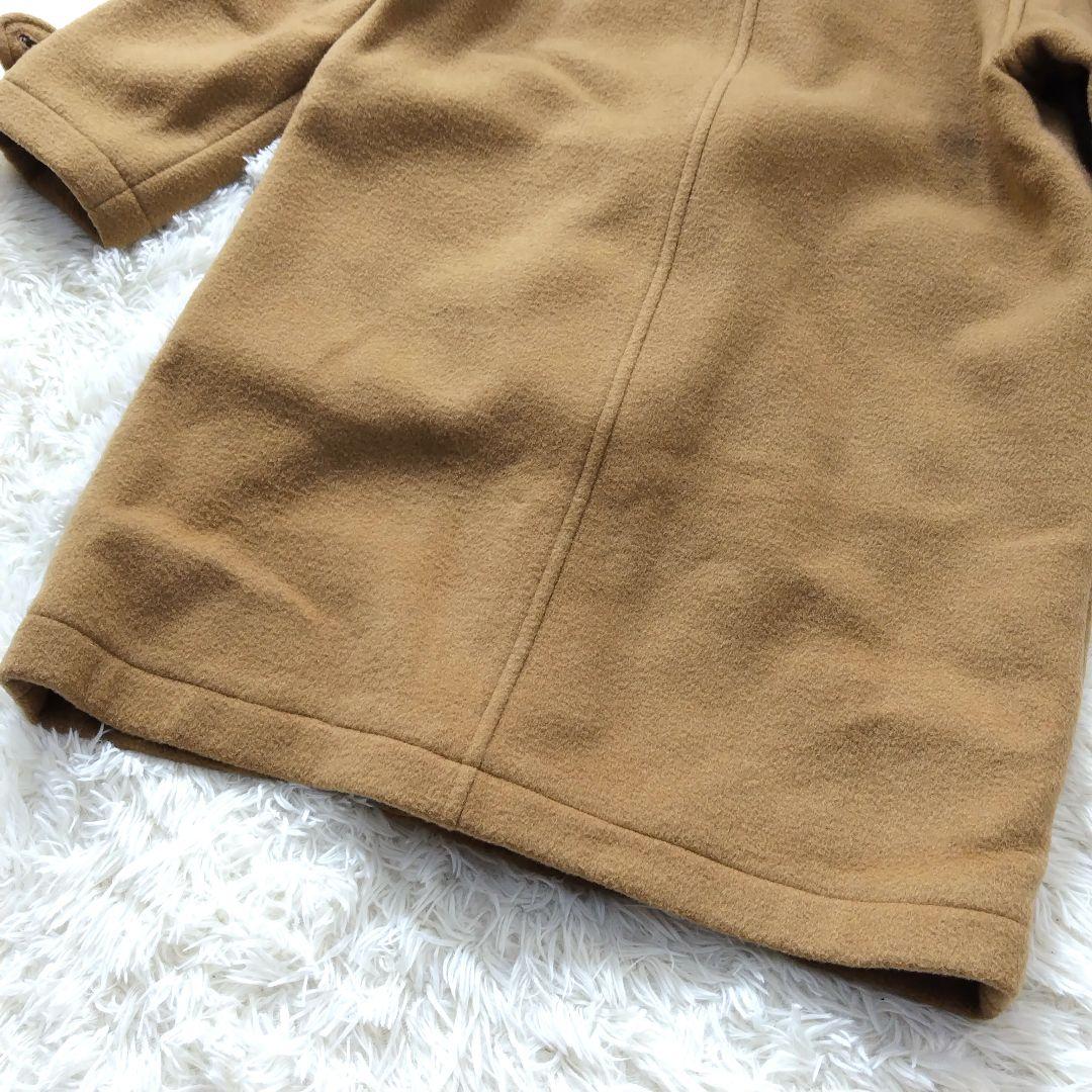 バーバリーズ　ダッフルコート　キャメル　ノバチェック　140