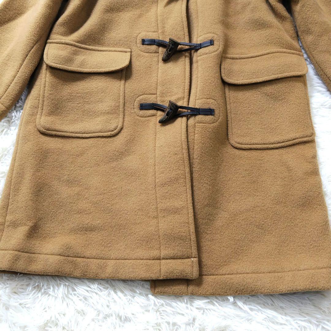 バーバリーズ　ダッフルコート　キャメル　ノバチェック　140