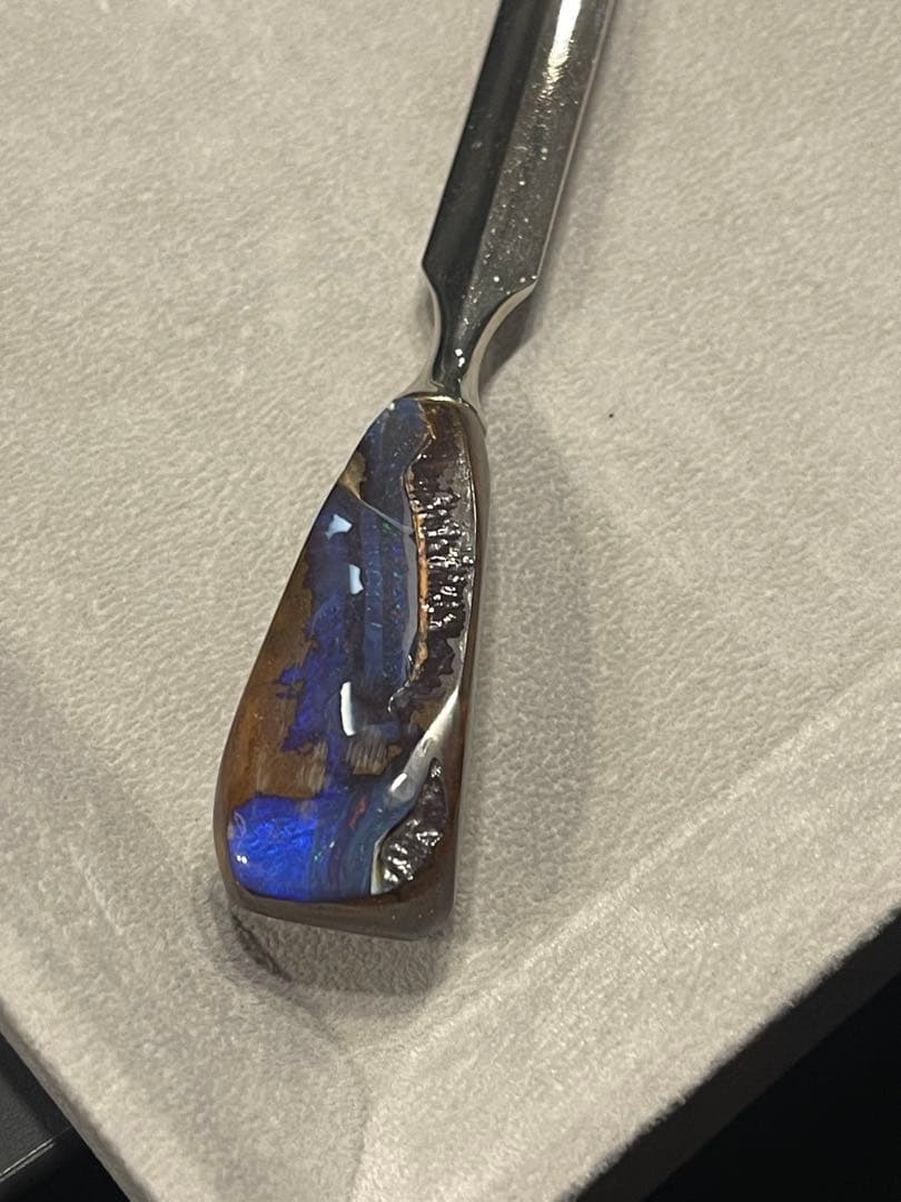 ビンテージ ボルダーオパール ペーパーナイフ レターオープナー OPAL