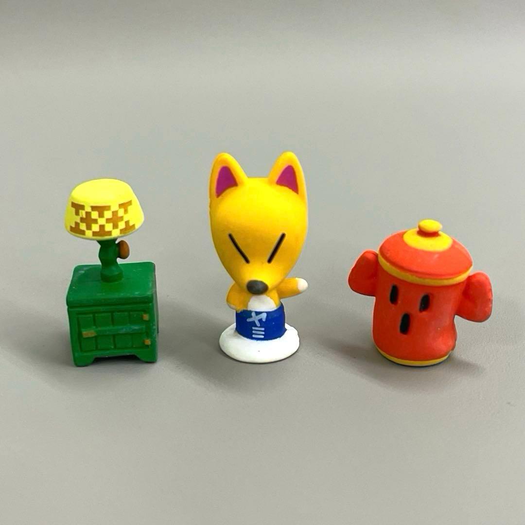 どうぶつの森 森をつくろう！ F-47 つねきち　ハニワ　ランプ　フィギュア