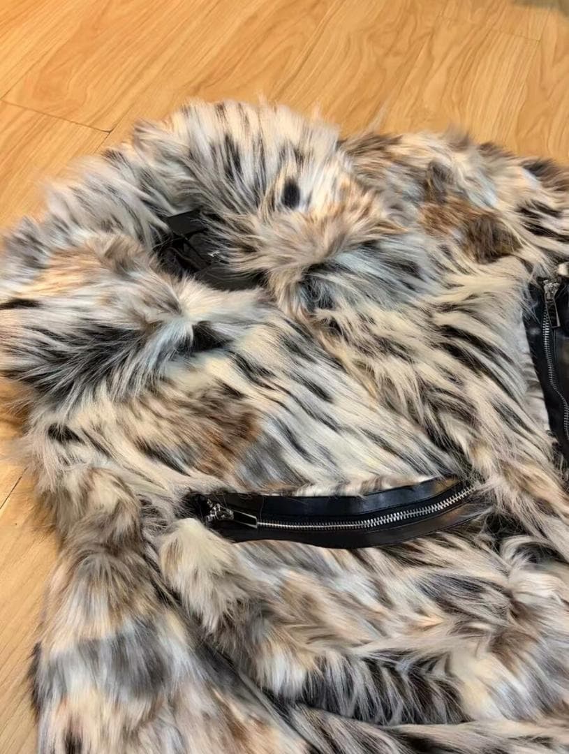 STARTEXCEEDEND フェイクファー アウターyvngpatra着用 S