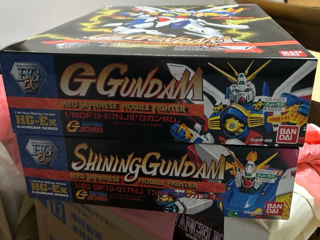 機動武闘伝Gガンダム HG-Ex 1/60 シャイニングガンダム&ゴッドガンダム